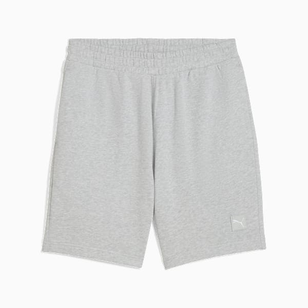 PUMA Elevated Essentials Men's 9" Shorts, Light Gray Heather, extralarge